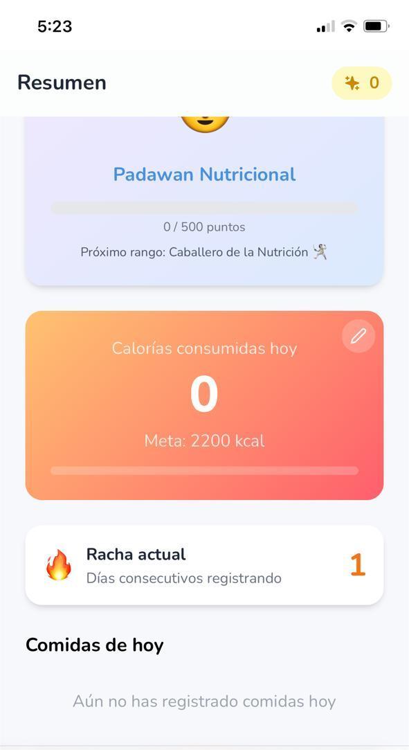 Pantalla de Perfil de Usuario