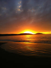 Atardecer en el refugio